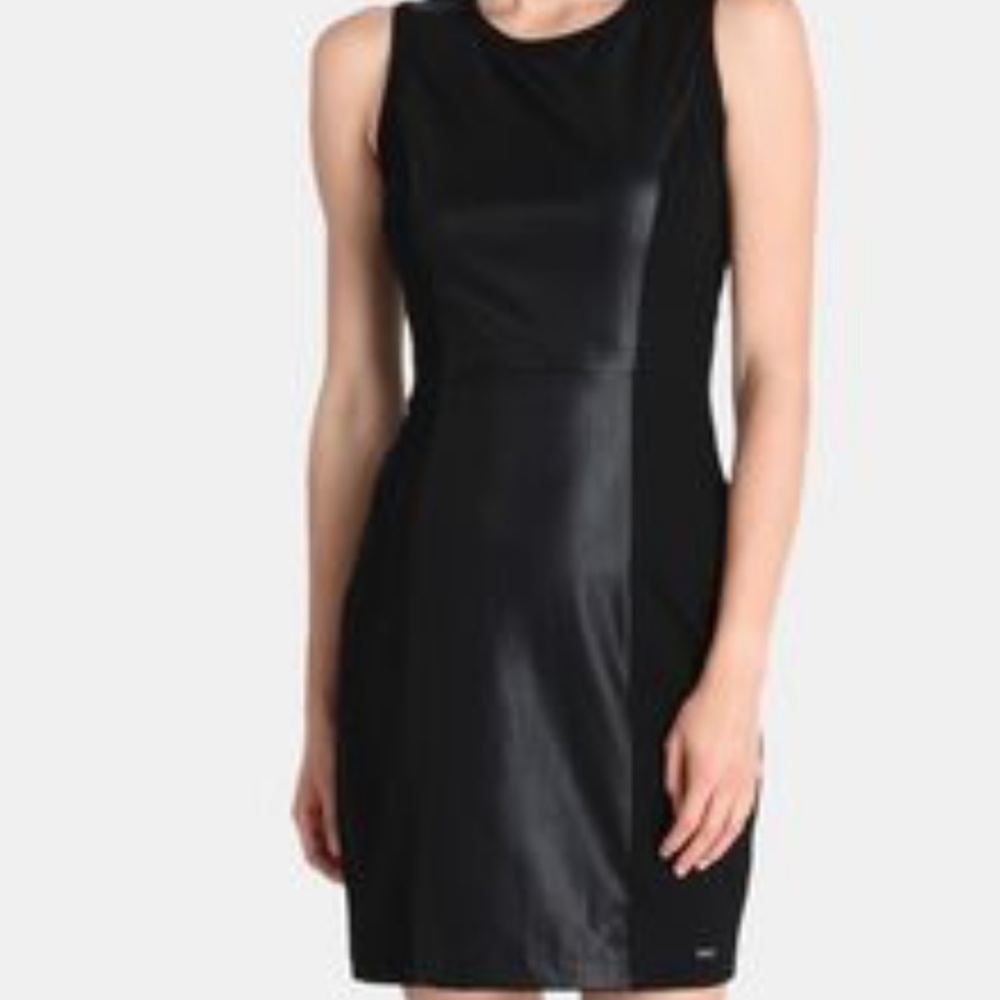 Black Armani exchange dress